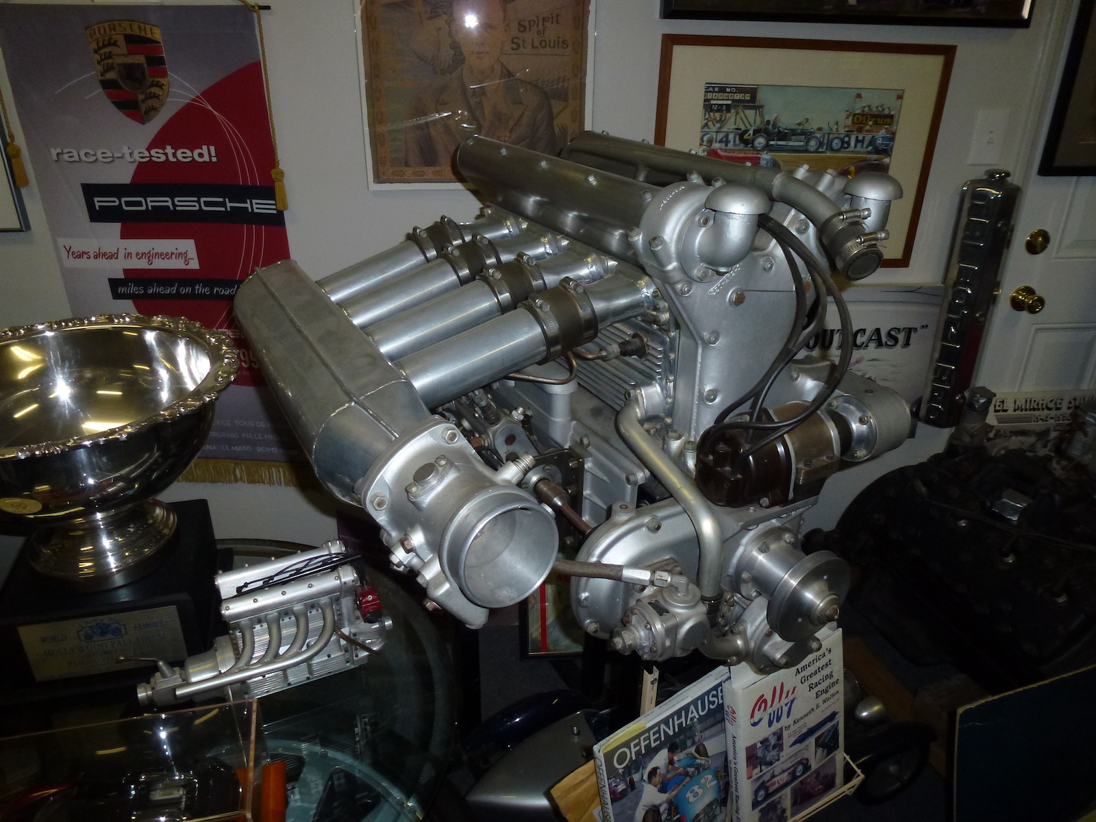 The George Tilp/Phil Hill Offenhauser Engine Is At Auction In Arizona