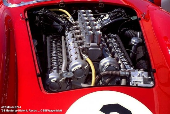 Ferrari 412S Engine