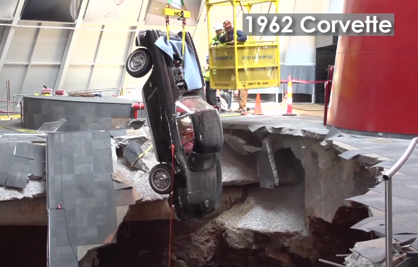 Behind-The-Scenes: The Corvette Recovery At The National Corvette Museum