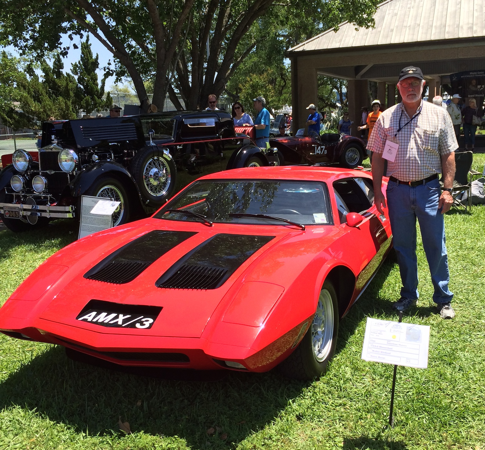 The AMX/3 By Bizzarrini Wins Its Class At Keels And Wheels