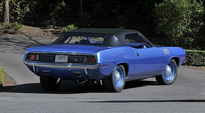 A 1971 Hemi Cuda Convertible 4-Speed Sells For $3.5 Million!