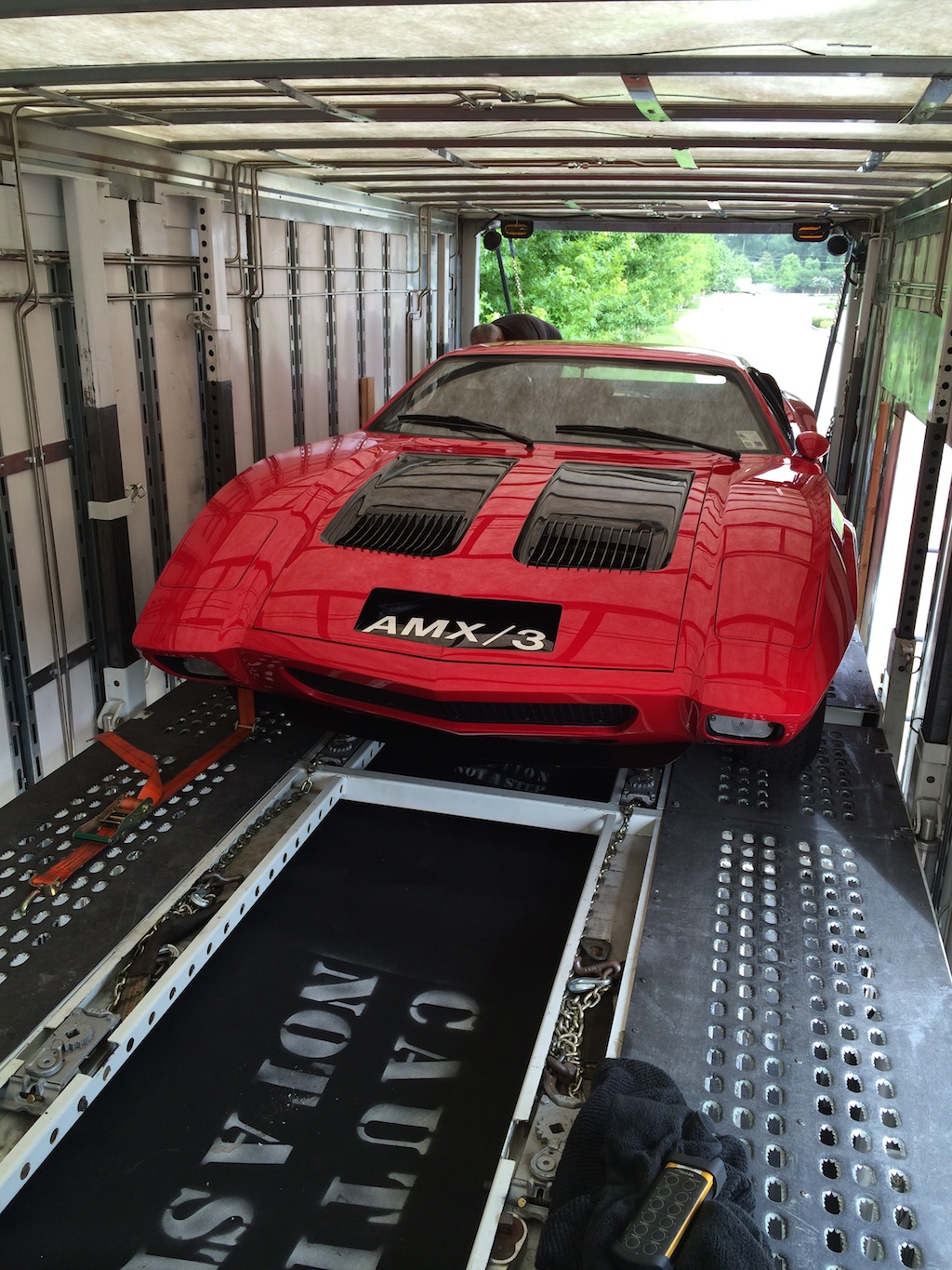 The AMC AMX/3 By Bizzarrini Is On It's Way To Germany!