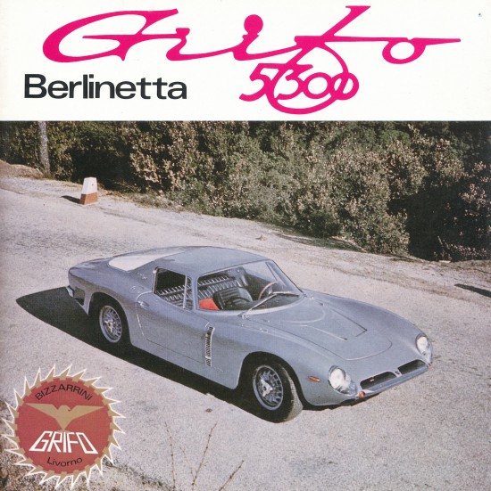 Bizzarrini Grifo 5300 Berlinetta Brochure Cover