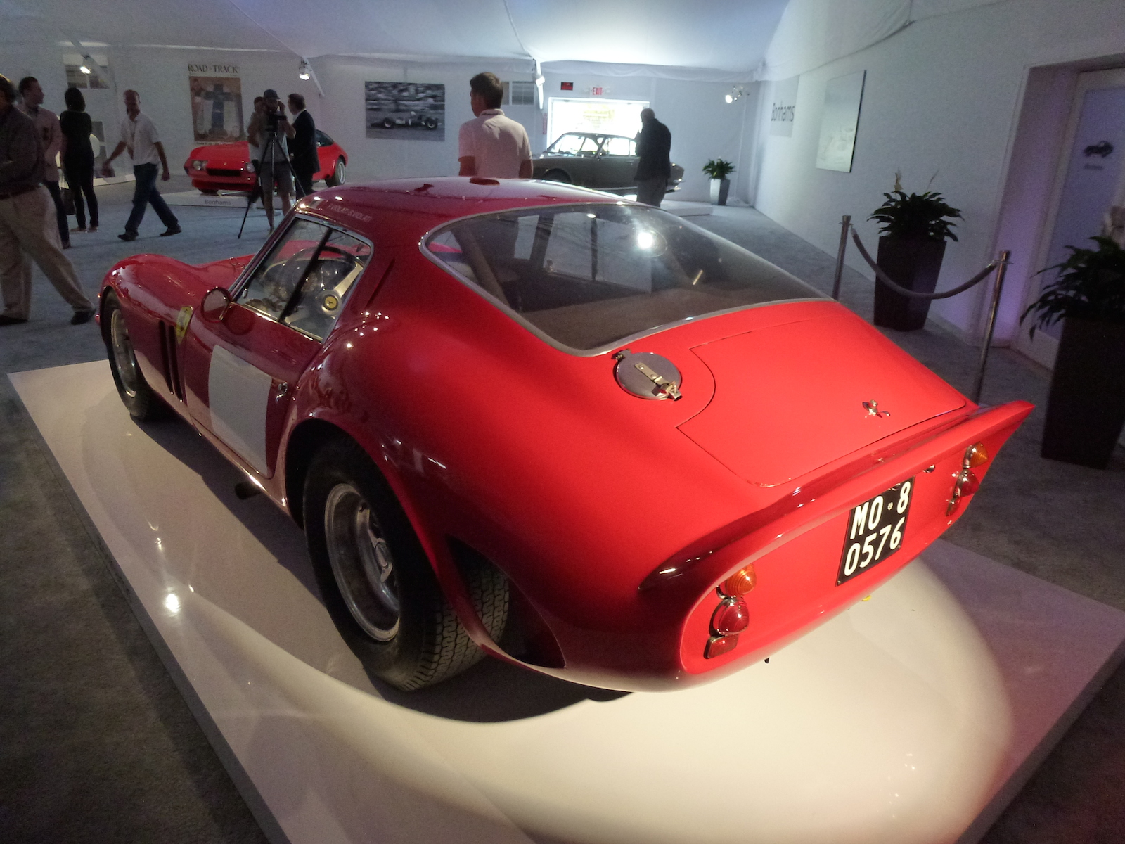 Ferrari 250 GTO - Sold for US$ 38,115,000 Including Premium