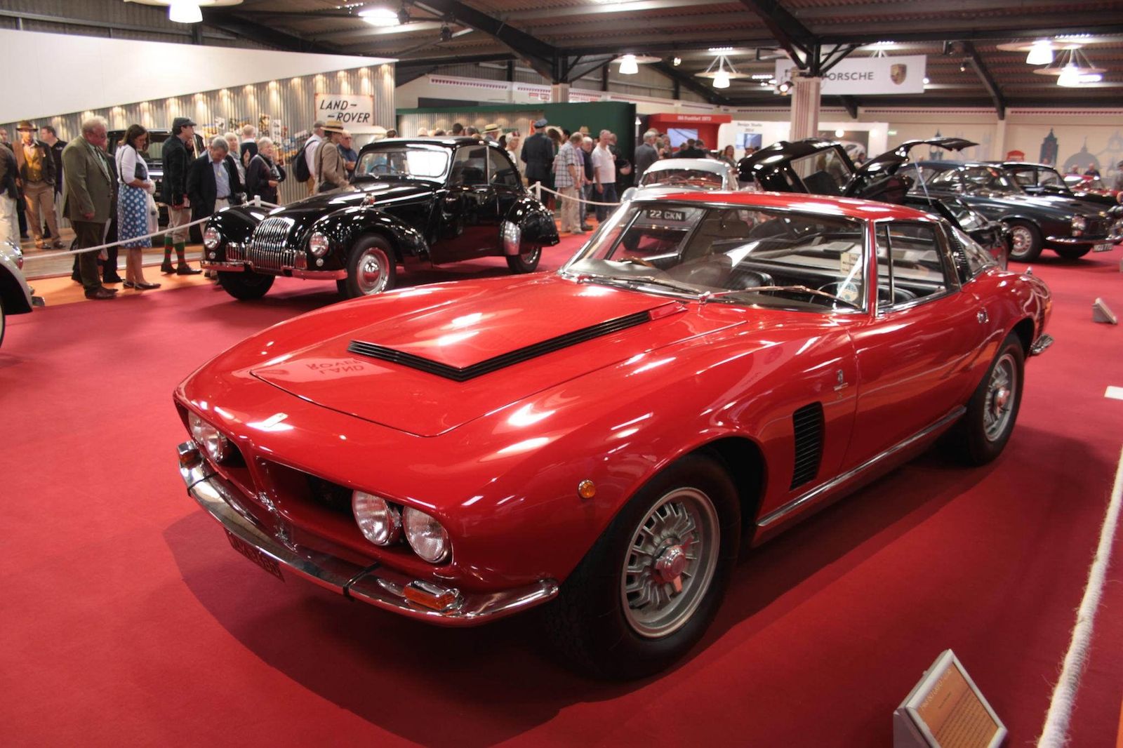 An Iso Grifo On Display At The Goodwood Revival