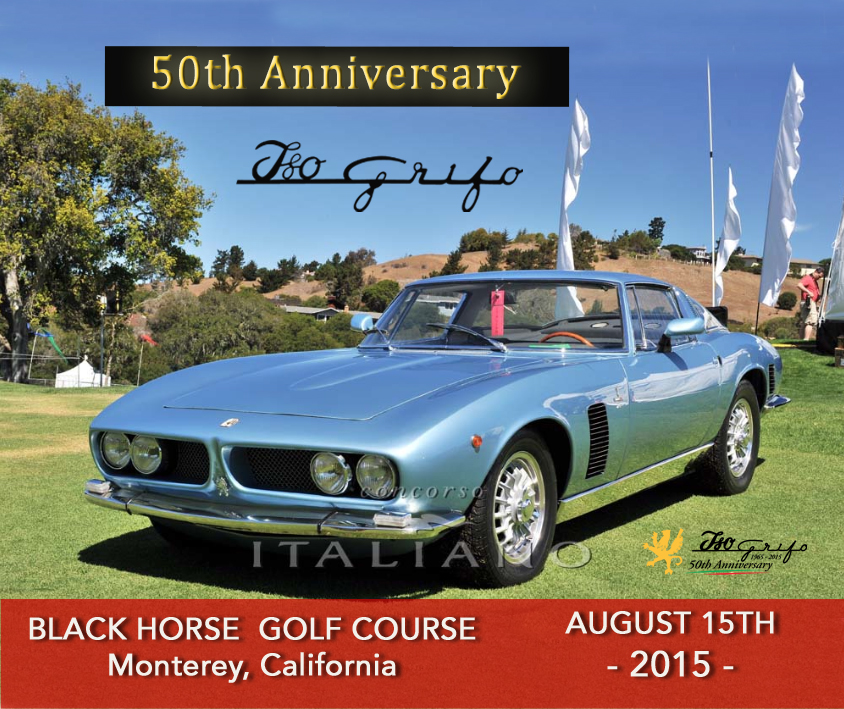 The 50th Anniversary For Production Of The Iso Grifo