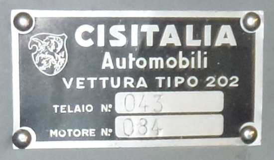 Cisitalia 202 Logo