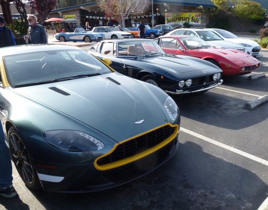 Aston Martin, Iso Grifo and Ferrari 365 GTC/4
