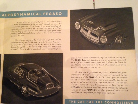 Pegaso Car Brochure