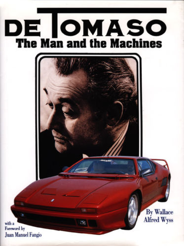 DeTomaso The Man and His Machines Book Cover