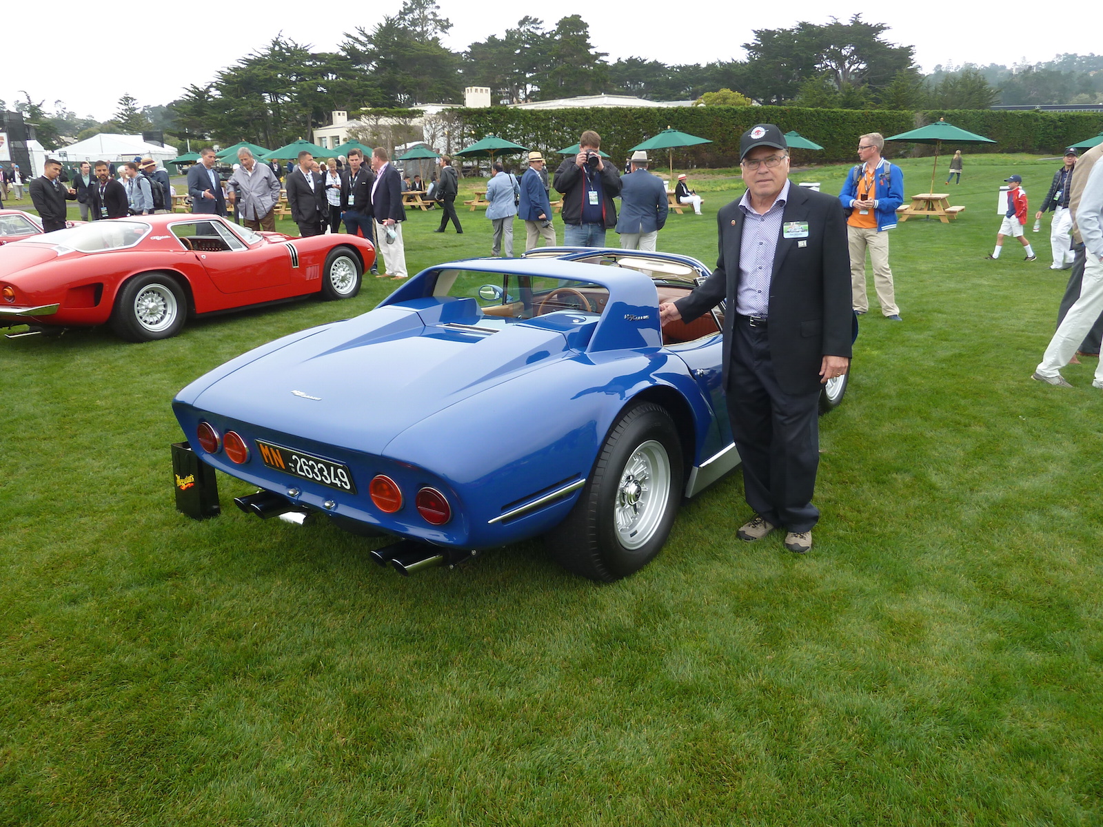 The Bizzarrini Class At Pebble Beach Was Awesome in 2016