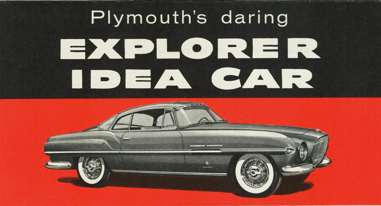 1954 Plymouth Explorer Dream Car By Ghia