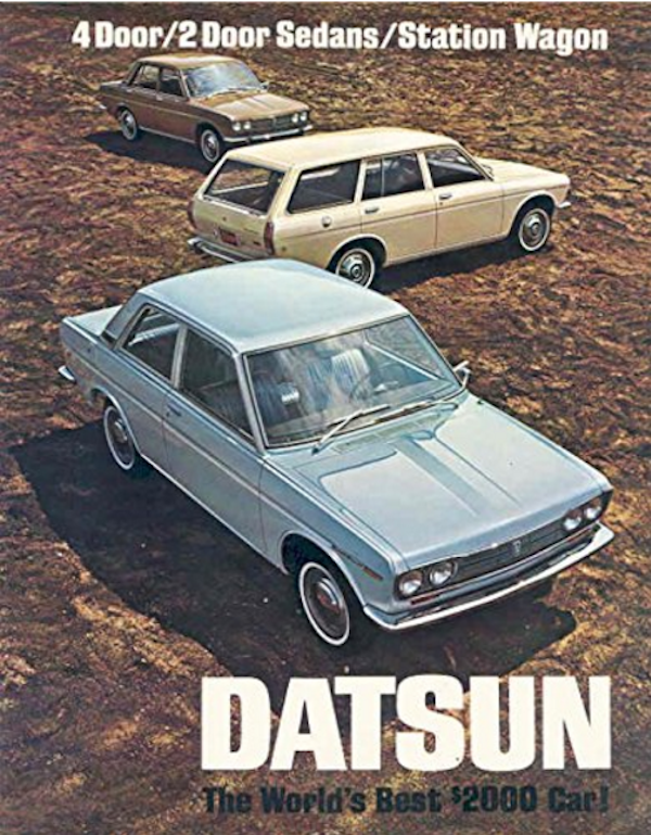Interesting Collector Cars For Less Than $50k USD-Datsun 510 Sedan