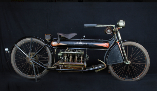 Collector Motorcycles-1912 HENDERSON FOUR-Sold $490,000