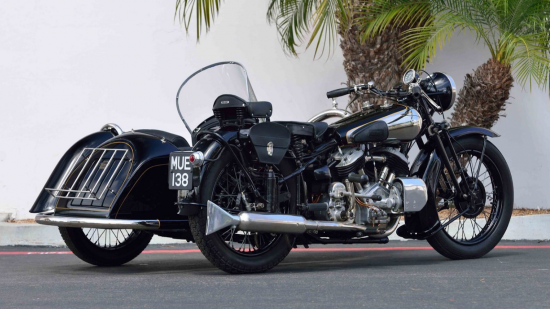 Collector Motorcycles-1939 BROUGH SUPERIOR 11-50-Sold $160,000