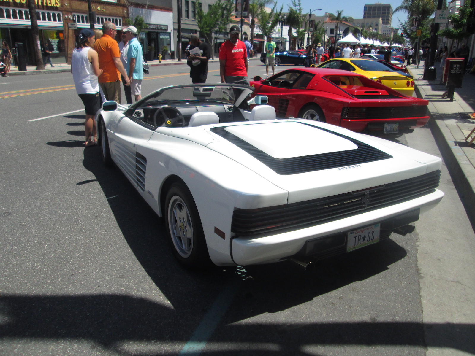 Ferraris On Colorado Boulevard - Pasadena, California