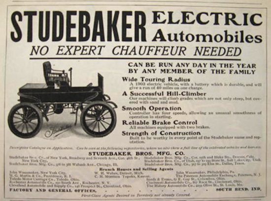 Studebaker advertisement - Luddite