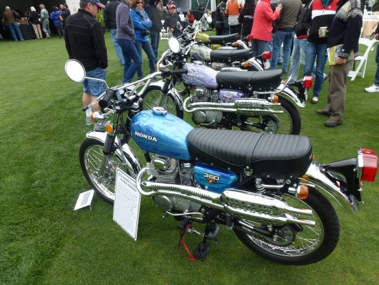 Honda Motorcycles-The Quail Motorcycle Gathering