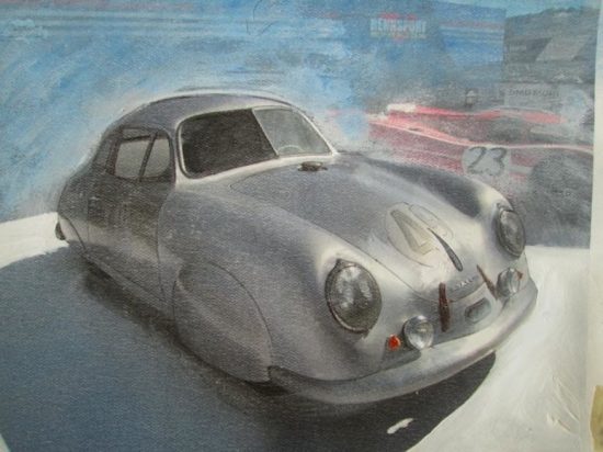 Wallace Wyss Art-Porsche 356