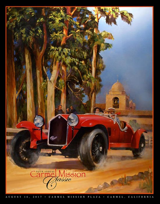 Carmel Mission Classic Poster 2017