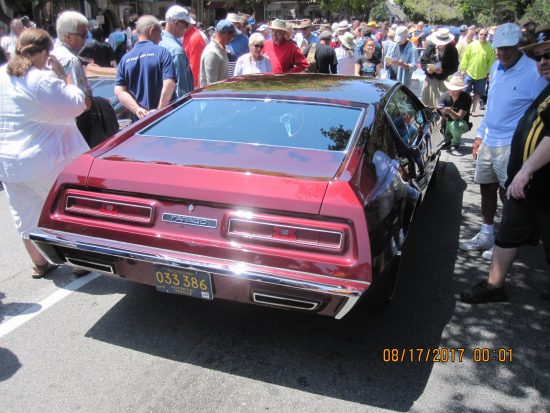 Pontiac Farago at Monterey Car Week