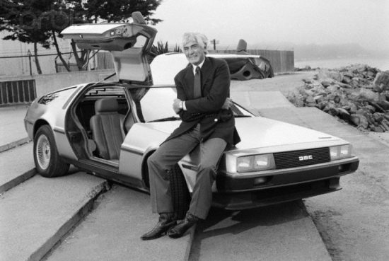 John DeLorean and His Car