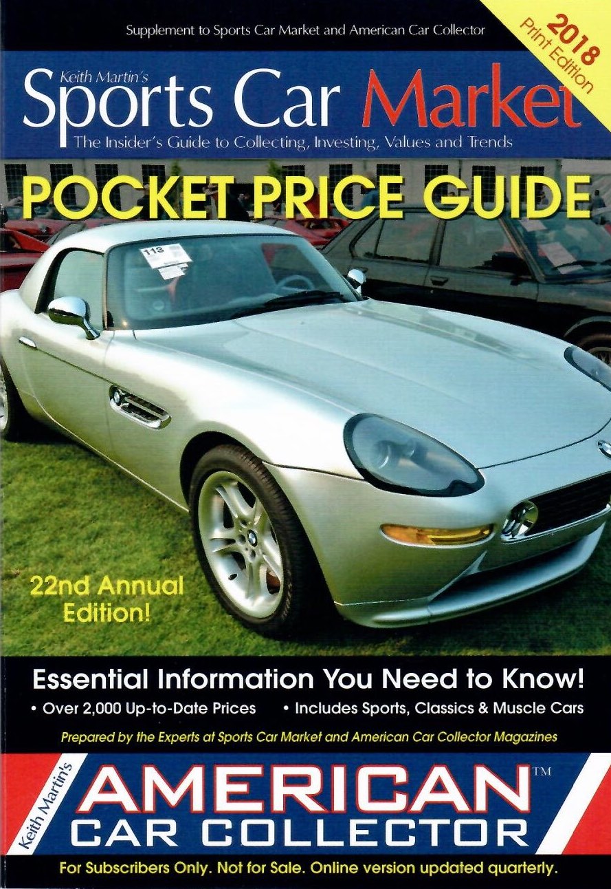 The 2018 Sports Car Market Pocket Price Guide Is Here!