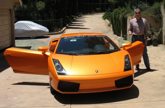 Michael Menetto and the Lamborghini Gallardo