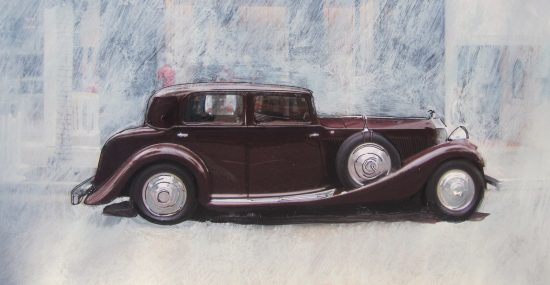 Rolls Royce Art by Wallace Wyss
