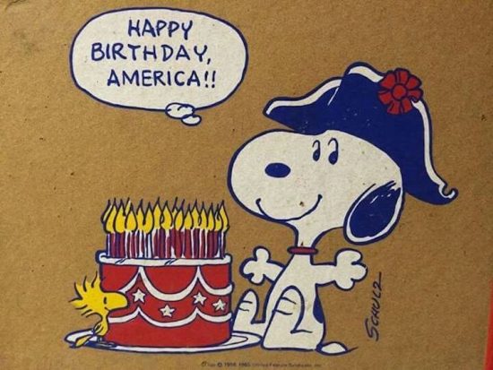 Snoopy Fourth of July