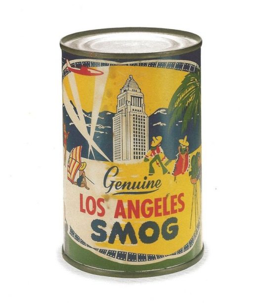 Los Angeles Smog in a can