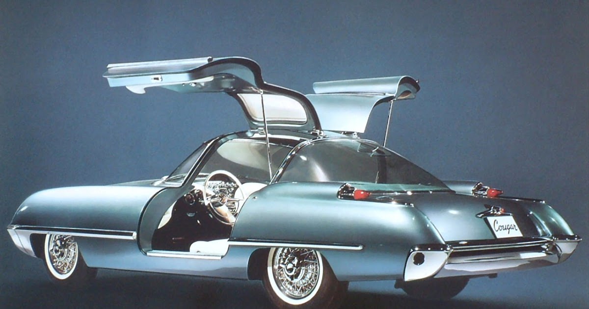 Ford’s Gullwing - The Ford Cougar 406 Concept