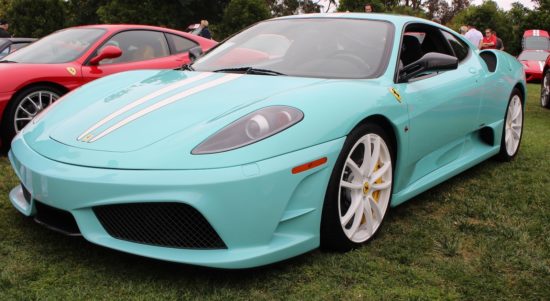 Ferrari 430 in Tiffany Blue