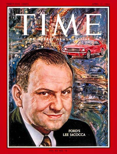 Lee Iacocca on Time Cover