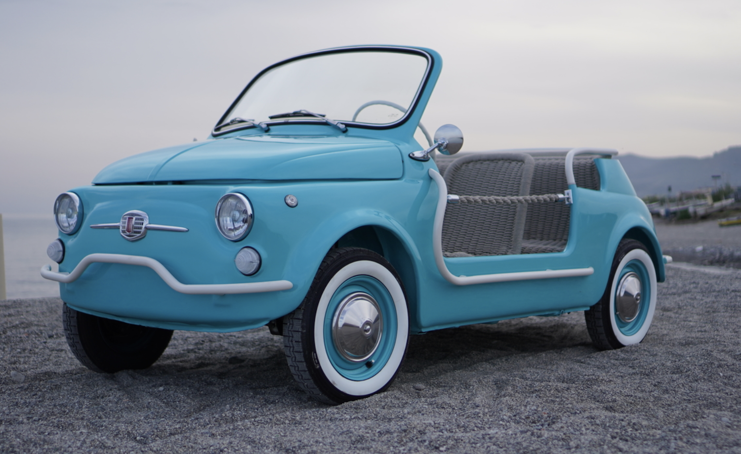 The Vintage Fiat Jolly Gets An Electric Makeover - The Icon-e
