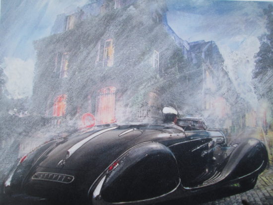Shah of Iran's Bugatti by Wallace Wyss