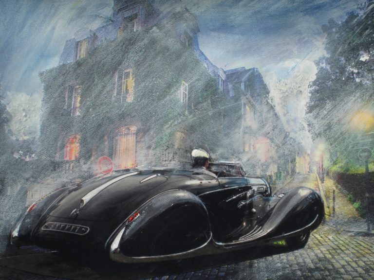 An Artist's Favorite - The Shah's Bugatti SC - MyCarQuest.com