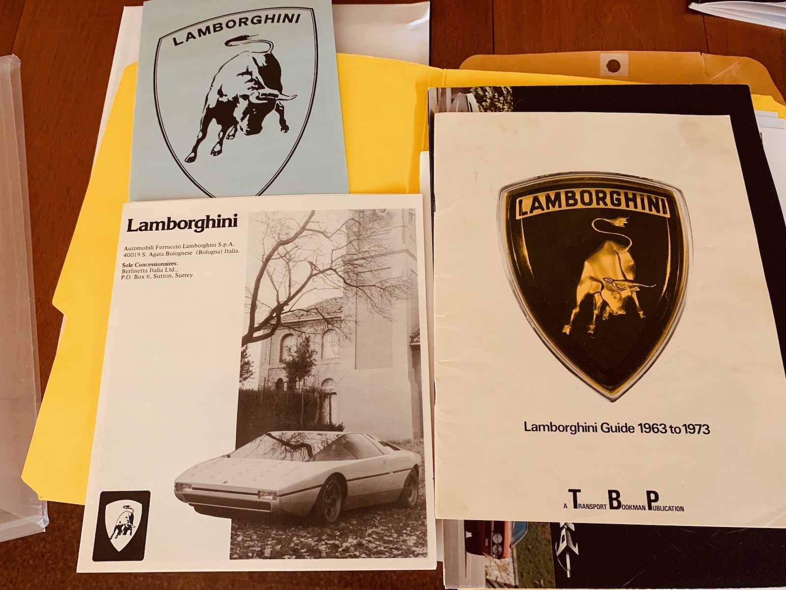 With Extra Time On My Hands I Reviewed My Lamborghini Espada Service Records