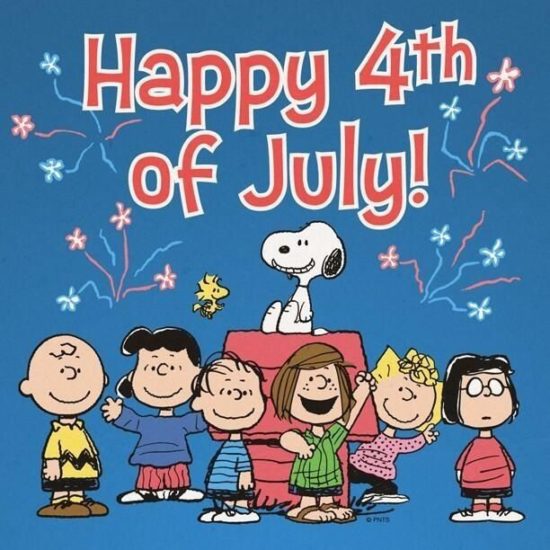 Peanuts Fourth of July