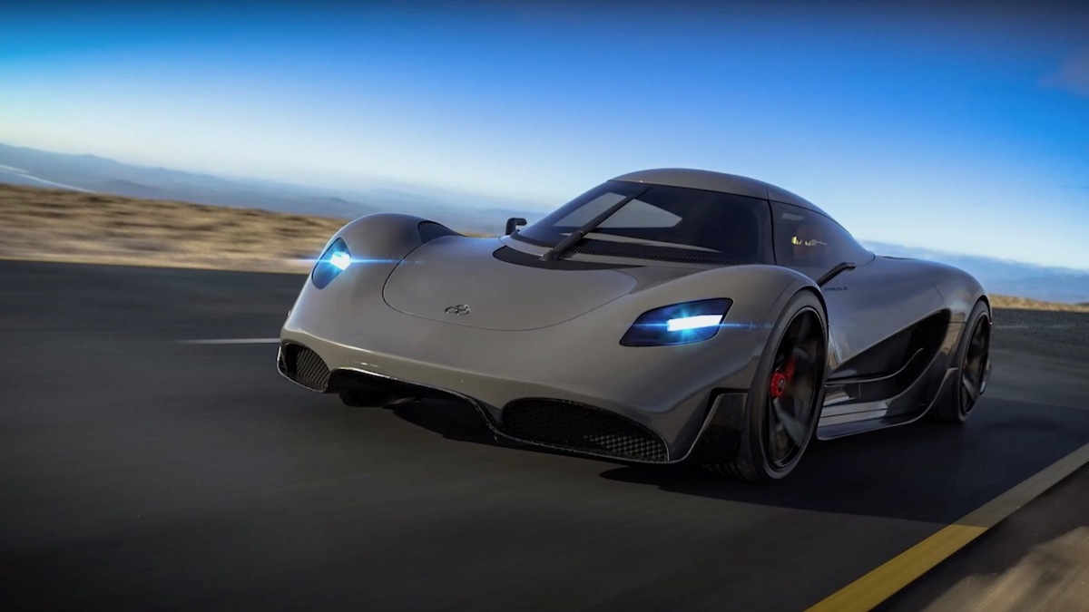 The Viritech Apricale - A Hydrogen Powered Concept Car