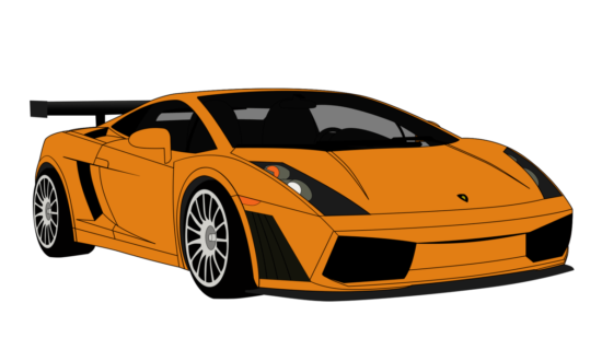 Lamborghini-Gallardo-Vector-PSD