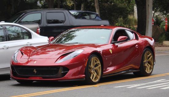 Malibu Cars and Coffee-Ferrari