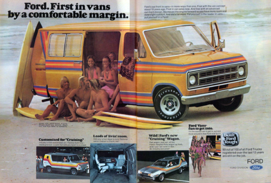 Ford van ad - 1976