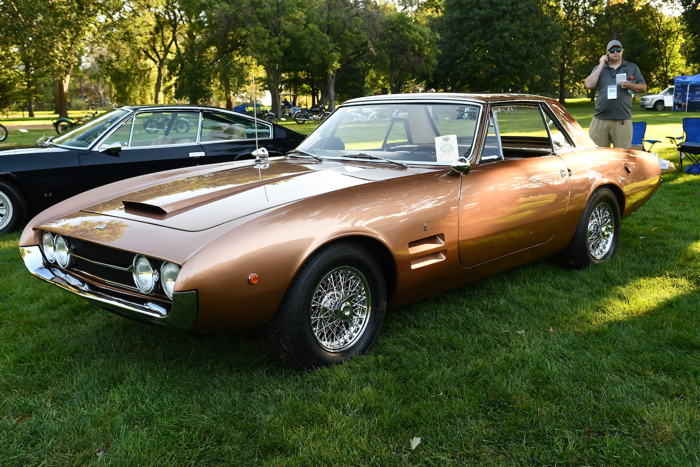 The EyesOn Design Car Show in Grosse Pointe Shores, Michigan