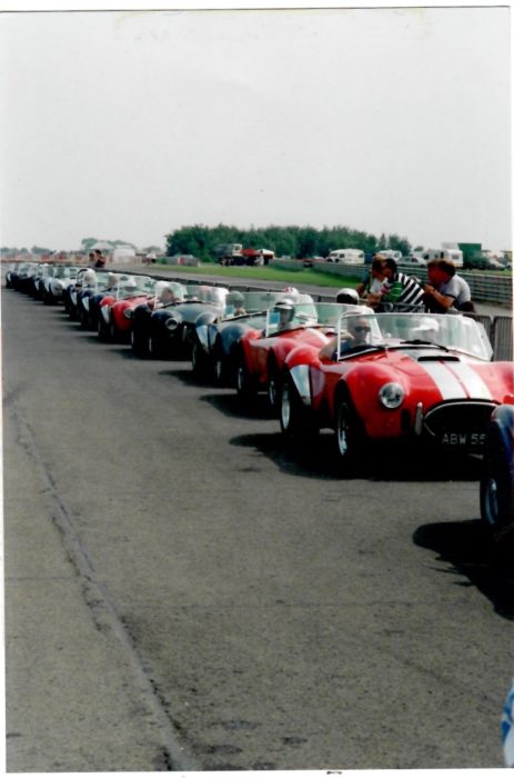 AC Mk IVs at the Silverstone Track