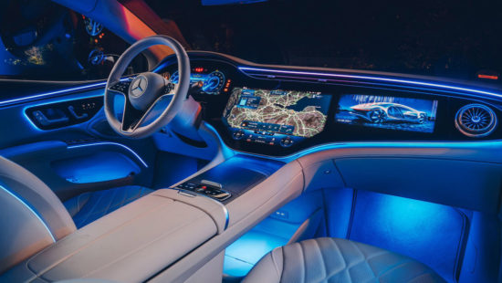 Mercedes EQS SUV Interior