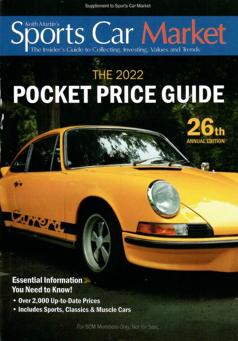 The 2022 Sports Car Market Pocket Price Guide