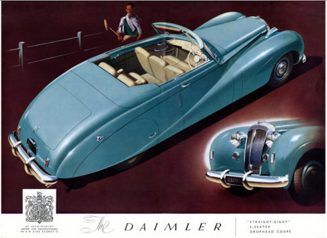 Classics: 1950 Daimler DE36 “Green Goddess”