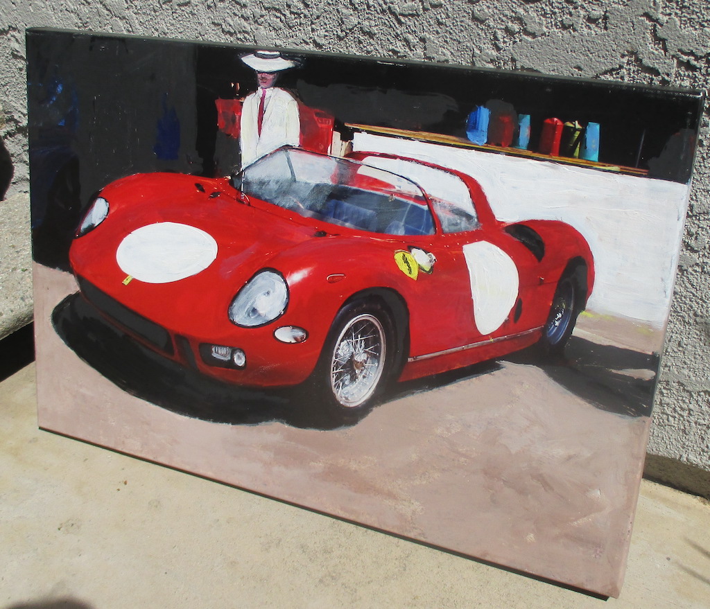 An Artist Chronicles His Favorite Ferrari Race Cars