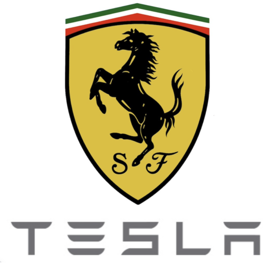 Ferrari Tesla Logo